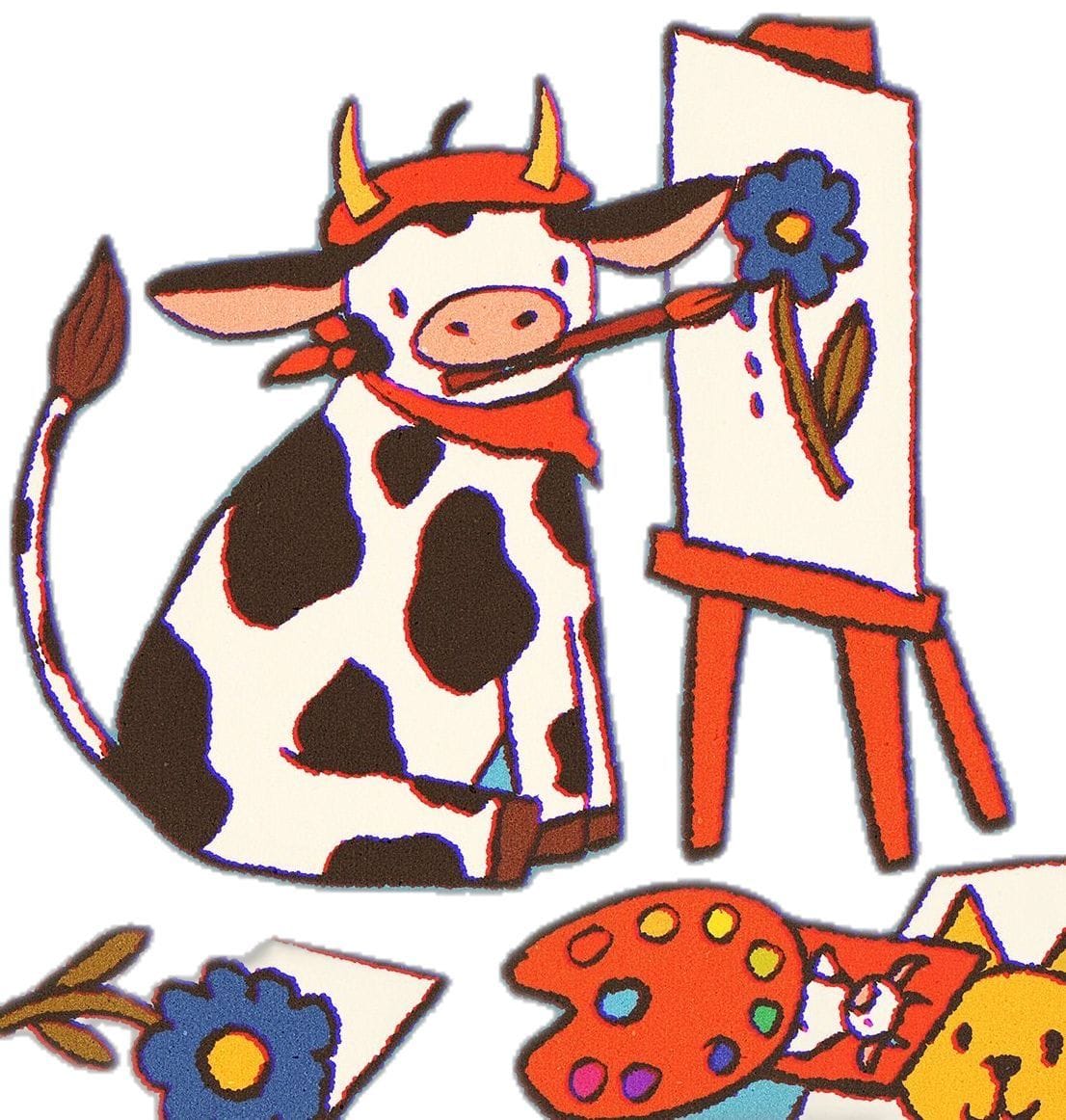 saying “cows” when you see cows while you’re driving