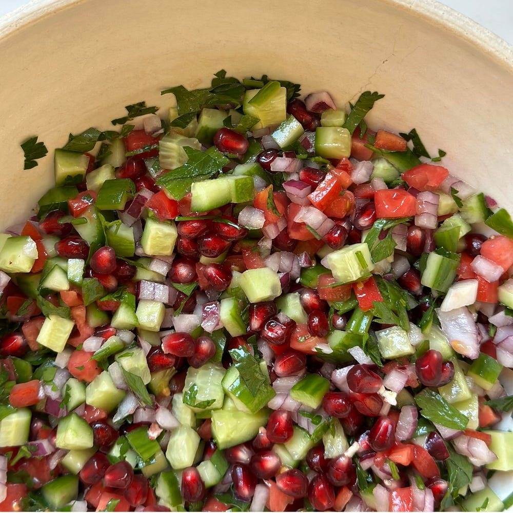 Winter Israeli Salad Recipe