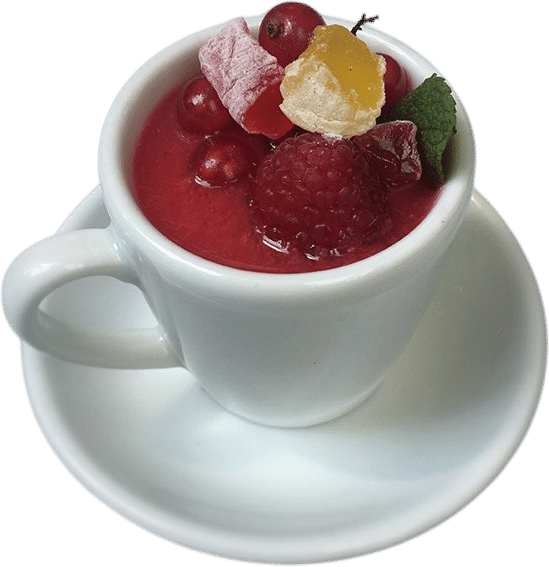 Rosewater Panna Cotta & Turkish Delight