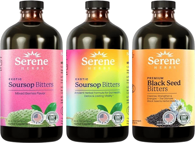 Soursop Bitters & Black Seed Bundle