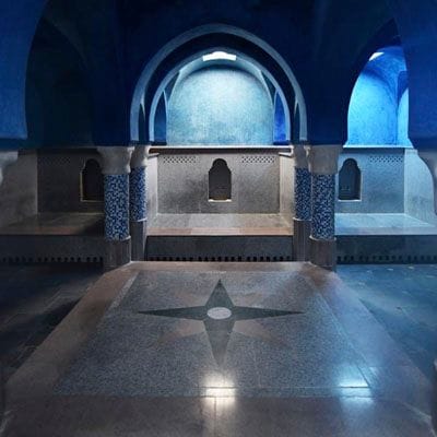 Hammam at La Mosquée de Paris