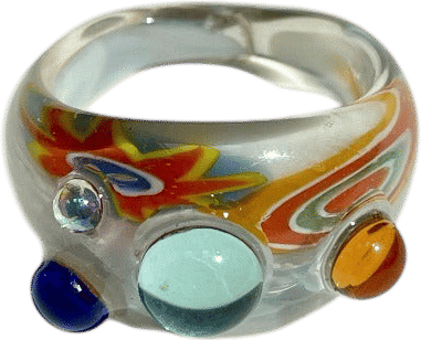 Aurora Ring - White