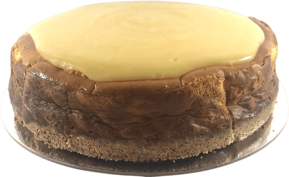 Gluten free lemon curd cheesecake