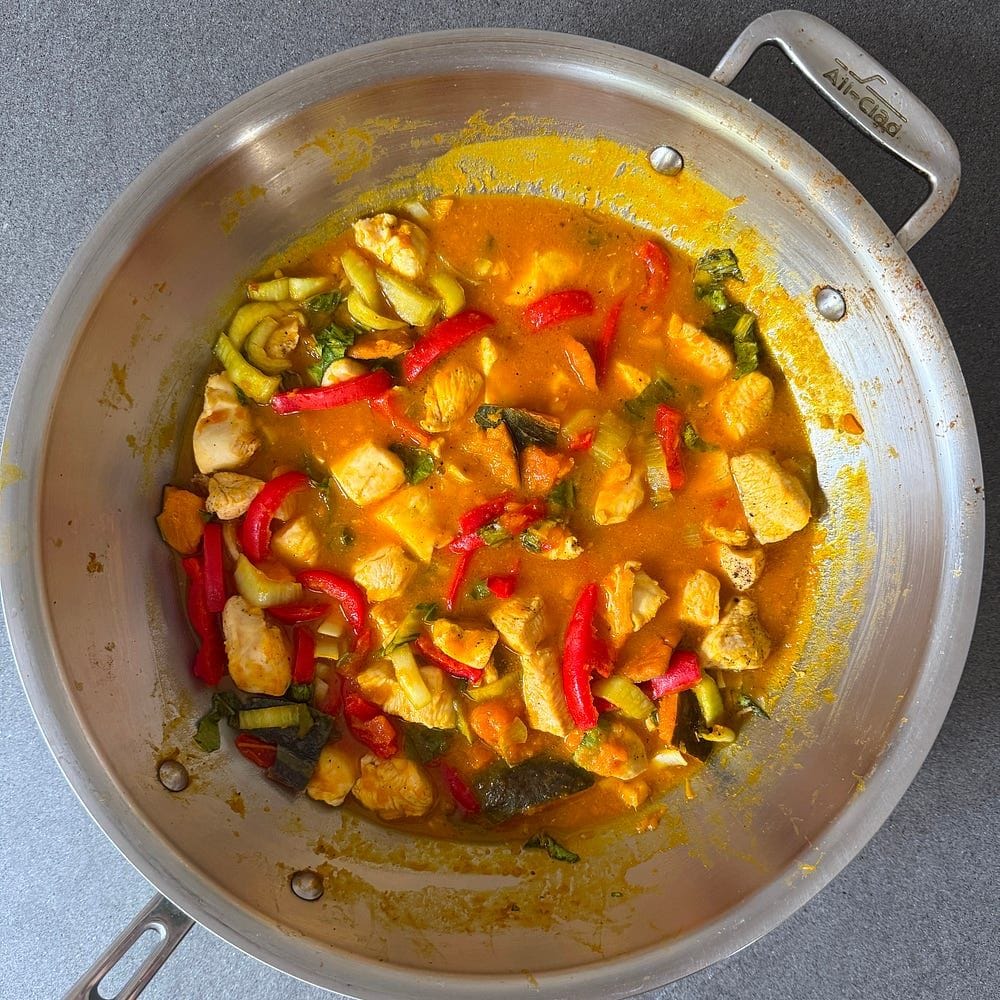 Ginger Turmeric Chicken Stew