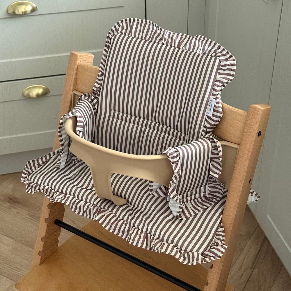 a cushion to make your baby's high chair not ugly