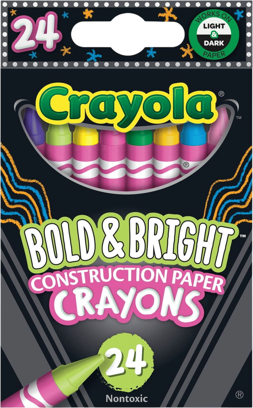 Crayola Construction Paper Crayons