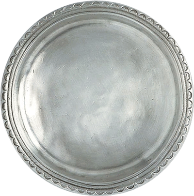 Scallop Rimmed Bottle Coaster