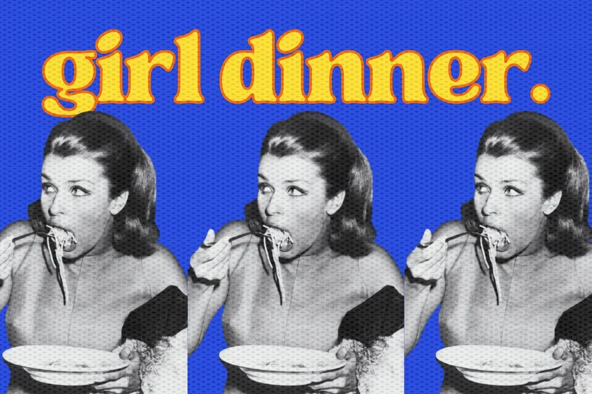 girl dinner