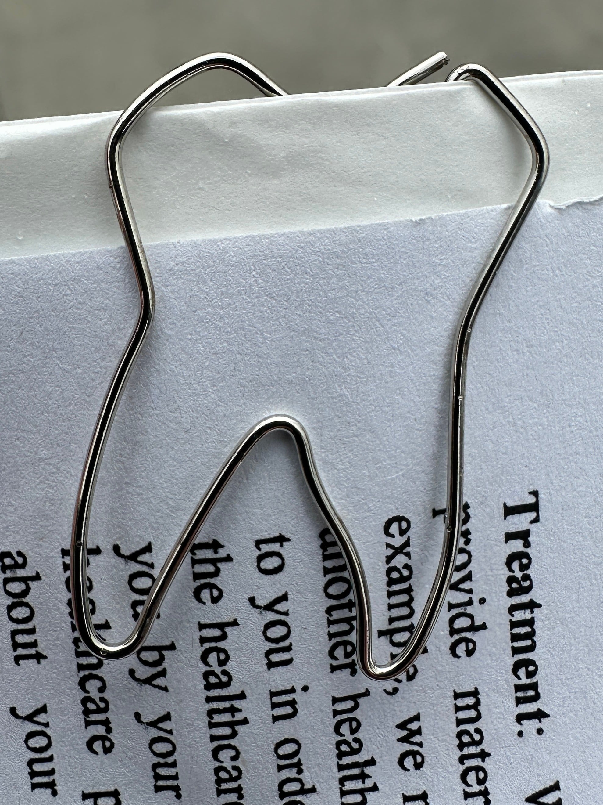 Tooth paper clip from my dentist!