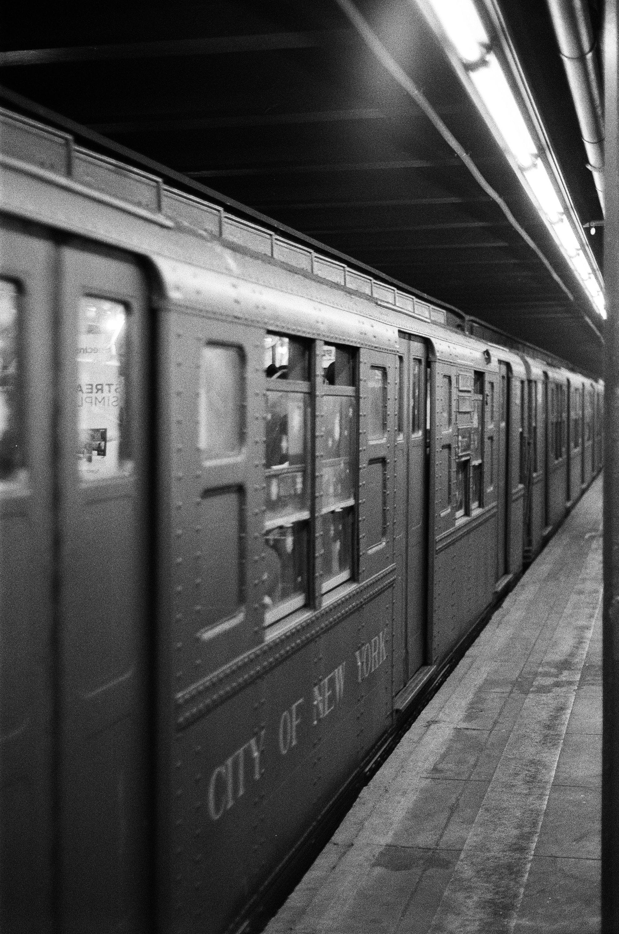 NYC Holiday trains