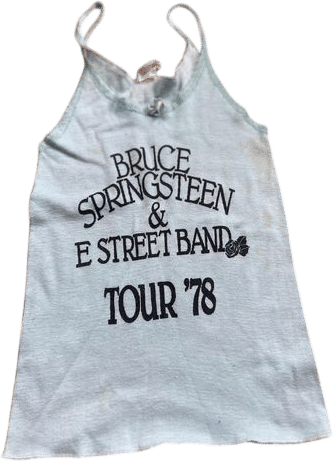 Vintage 1978 Bruce Springsteen & E Street Band Tour Camisole