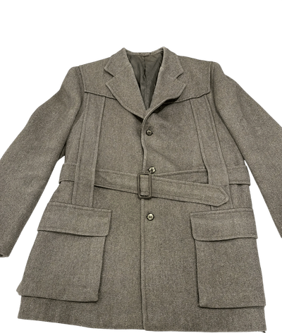 Vintage Tweed Safari Jacket
