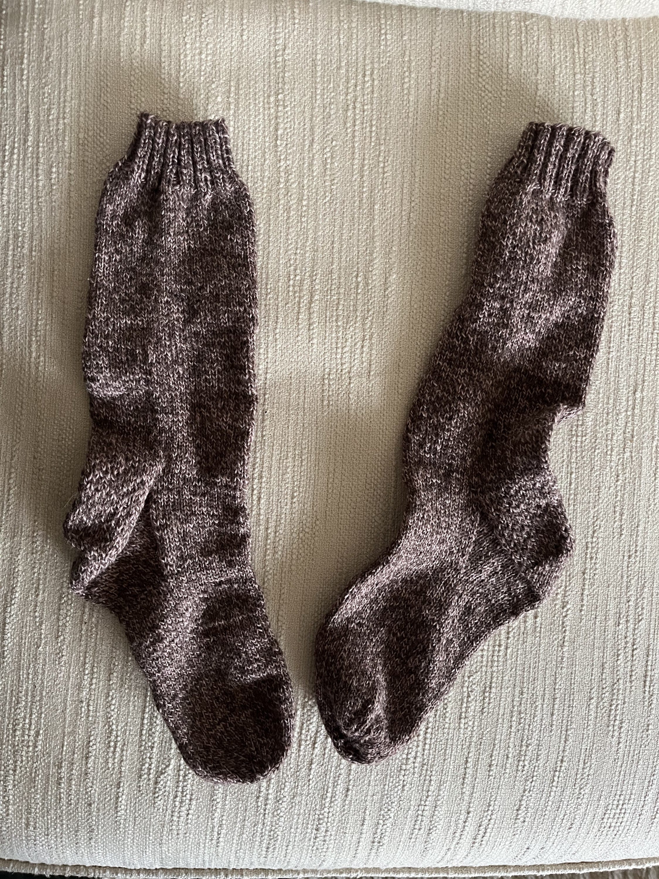 Finishing the second sock