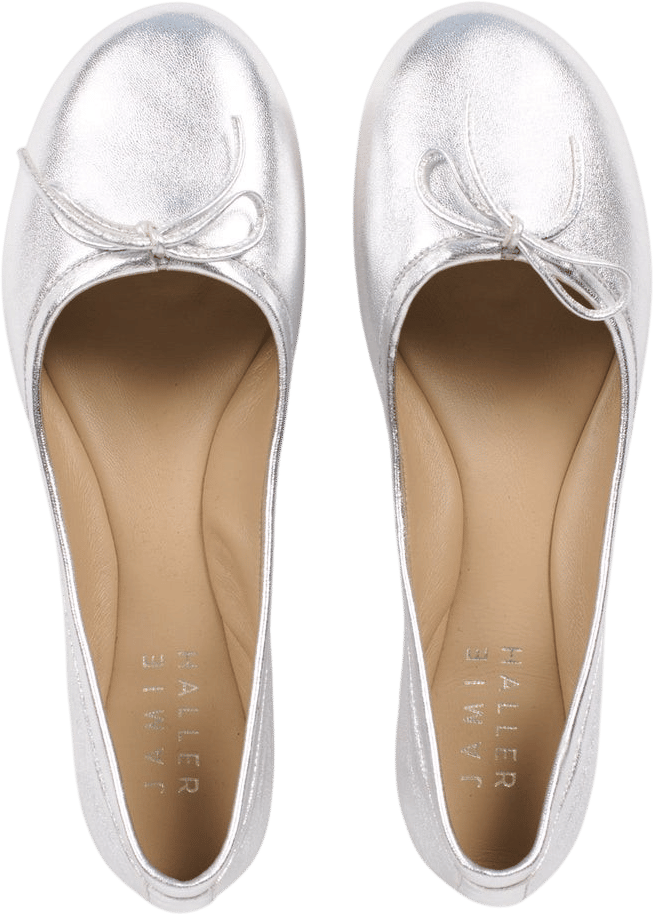 The Ballet Slipper in Silver