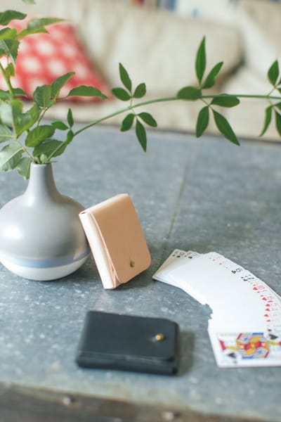 Genuine Leather Playing Card Case