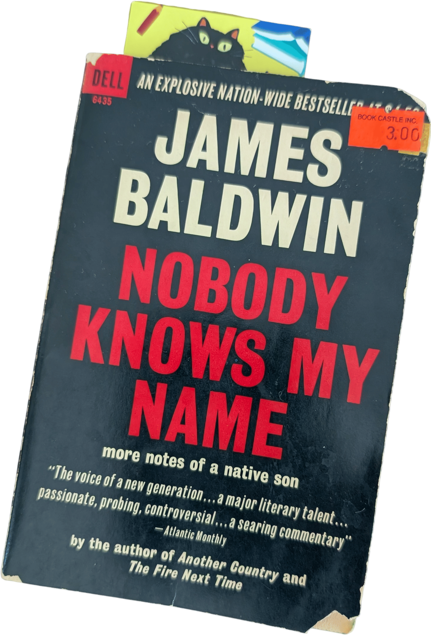Nobody Knows My Name by James Baldwin