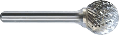 HHIP 3000-0127 SD-7 Ball Shape Double-Cut Carbide Burr