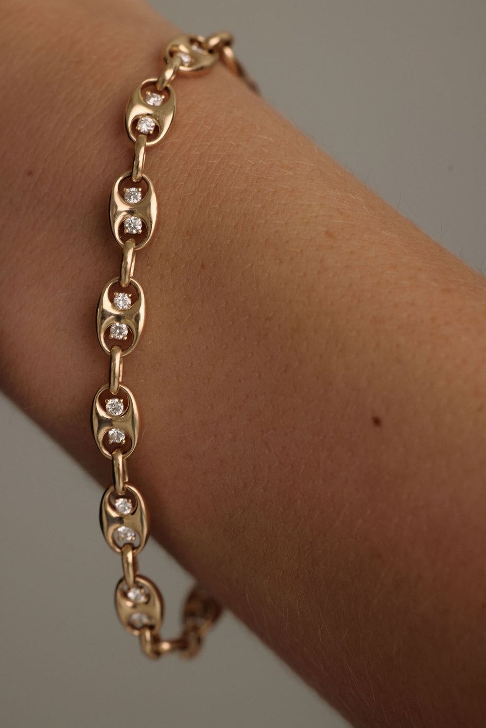 June Rings Mariner Diamond Bracelet