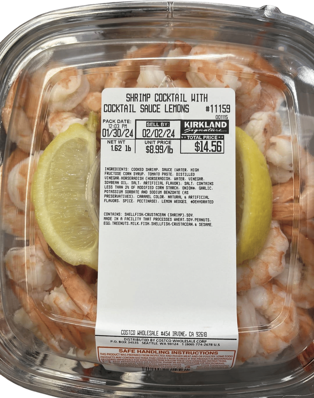 Shrimp cocktail