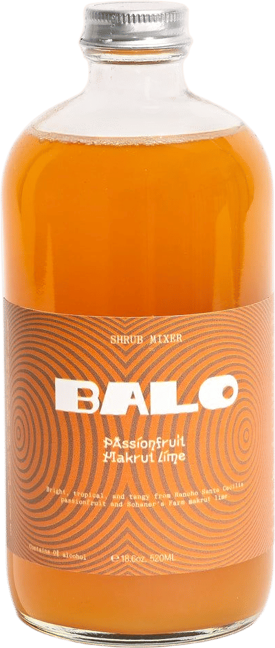 balo passionfruit shrub
