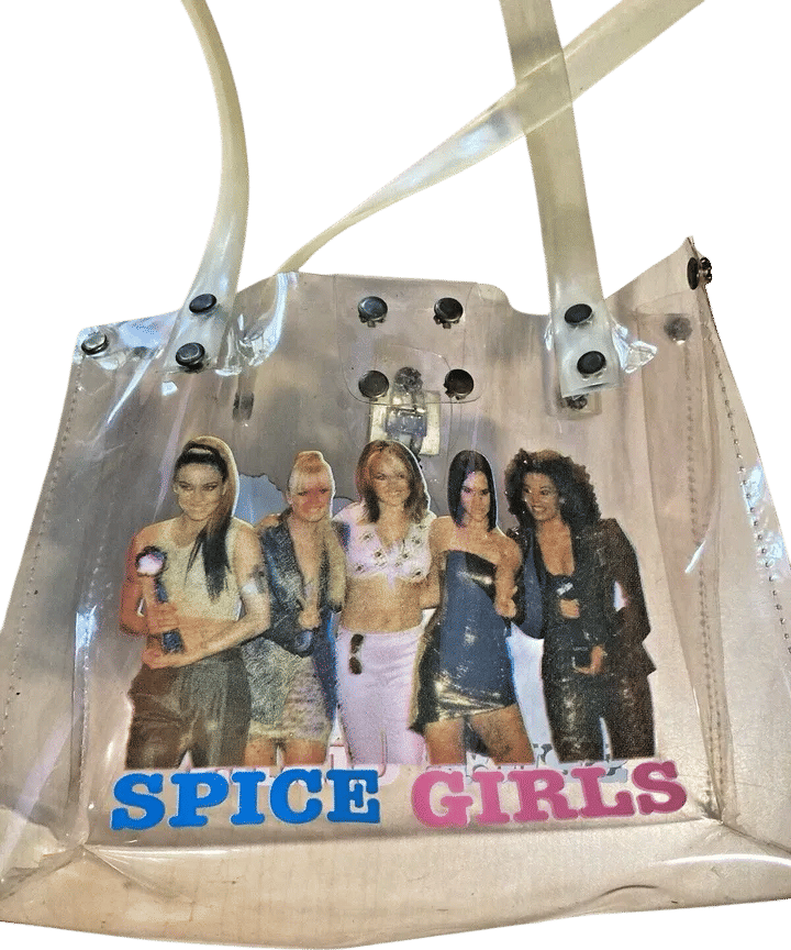 Vintage Spice Girls Vinyl Tote