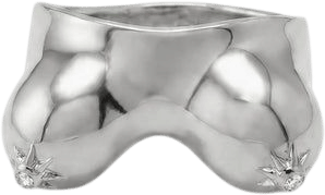 Sapphire Décolletage Ring