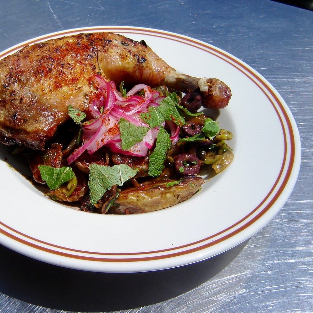 Crispy Chicken and Fingerling Potatoes Recipe