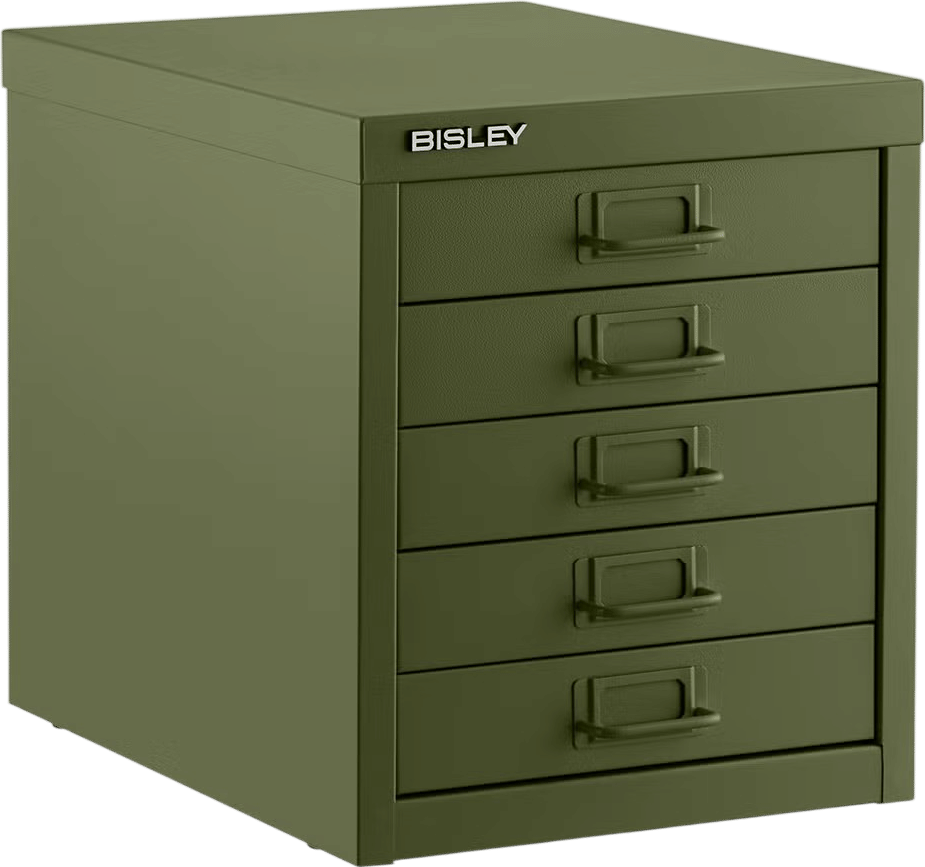 Bisley 5 Drawer Cabinet