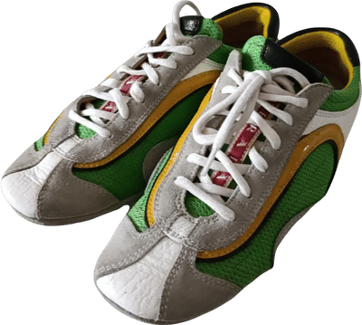Collapse Leather Trainers