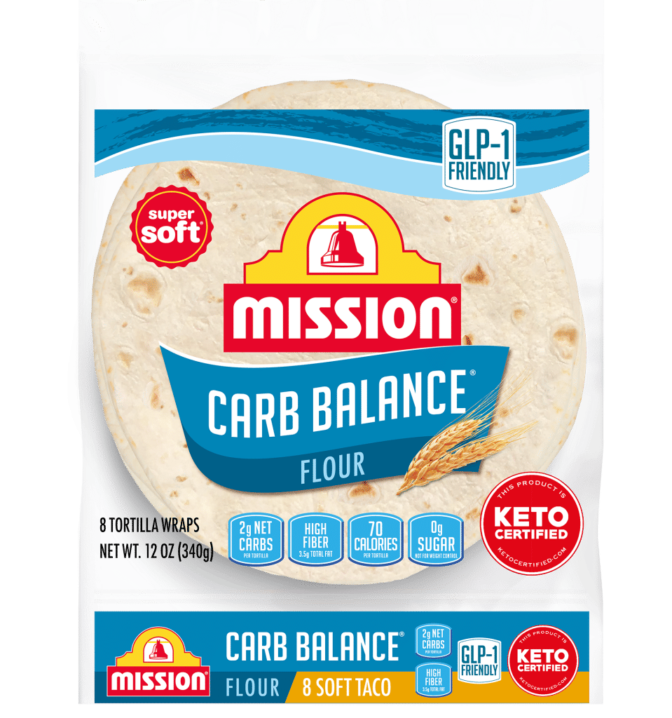 Mission Foods Carb Balance Tortillas - 17g of fiber