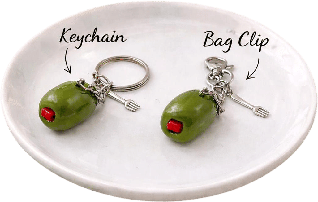 Olive Keychain