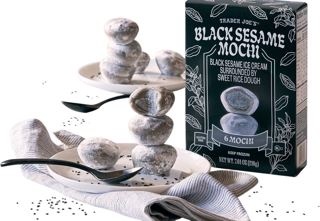 black sesame trader joes mochi