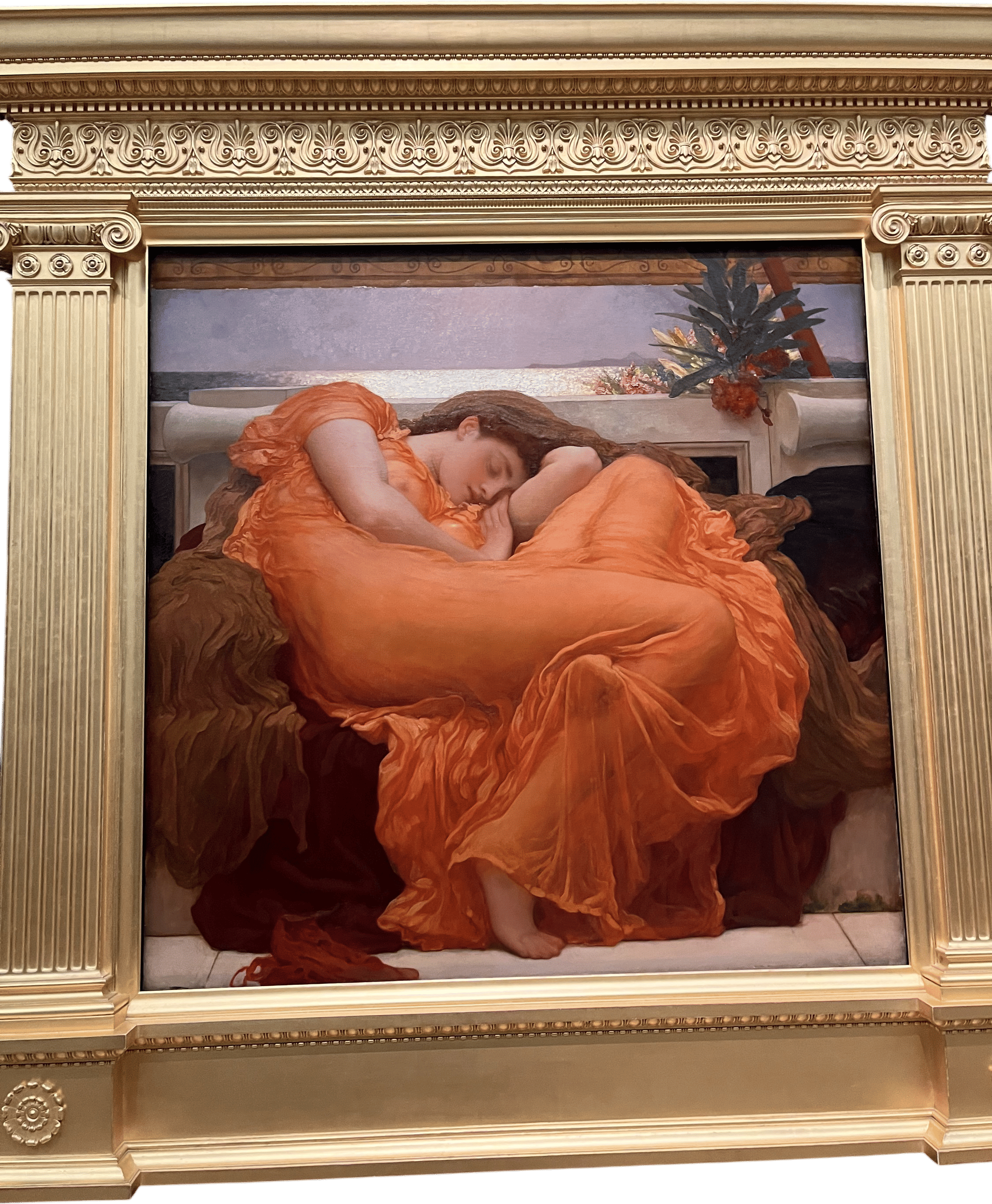 Flaming June by Sir Frederic Leighton, 1895