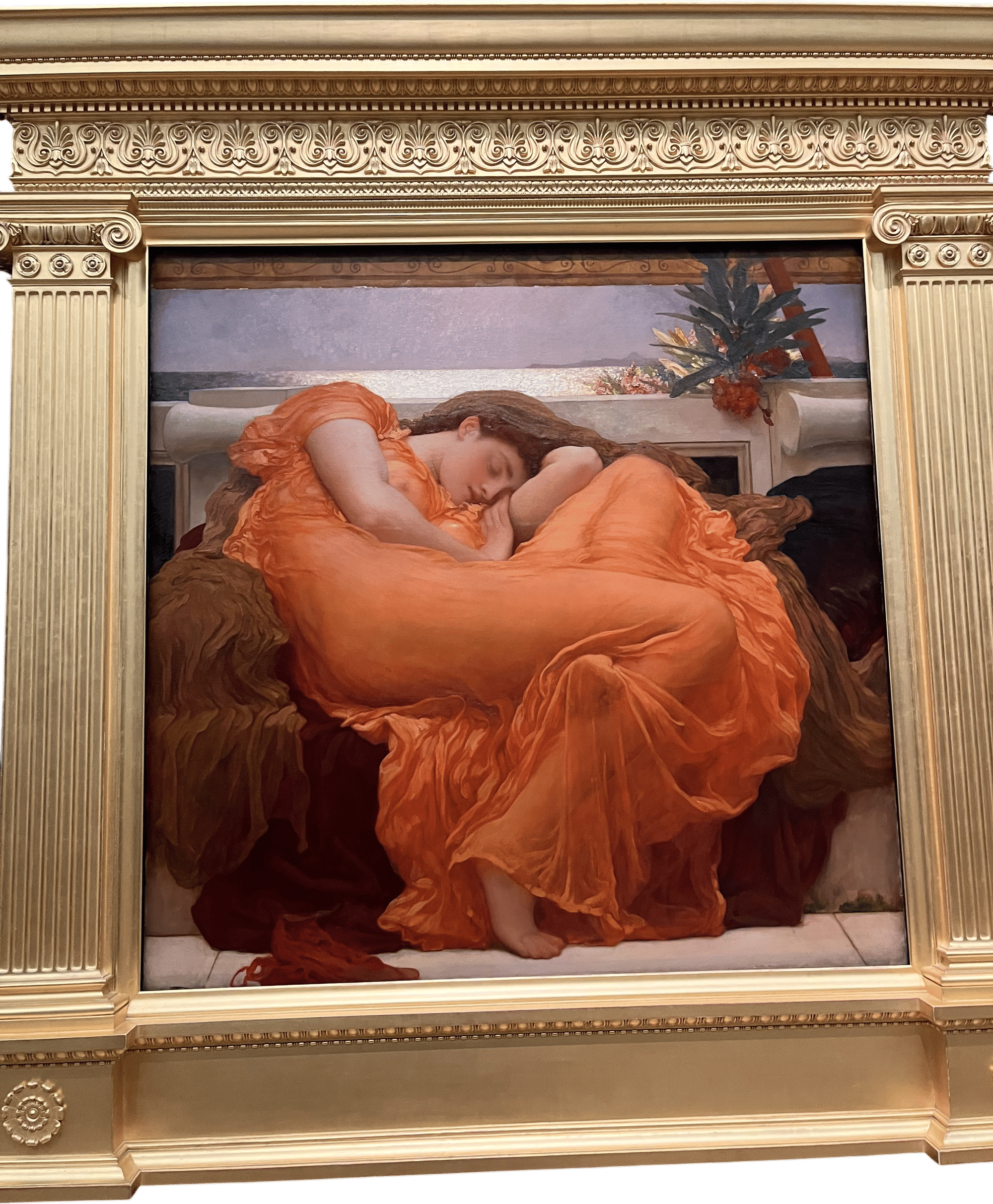Flaming June by Sir Frederic Leighton, 1895