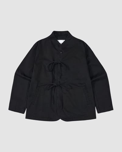Black Jeogori Tie Jacket