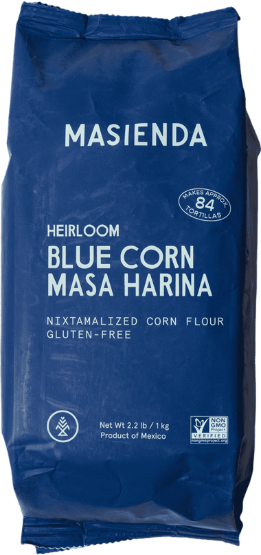 Heirloom Blue Corn Masa Harina