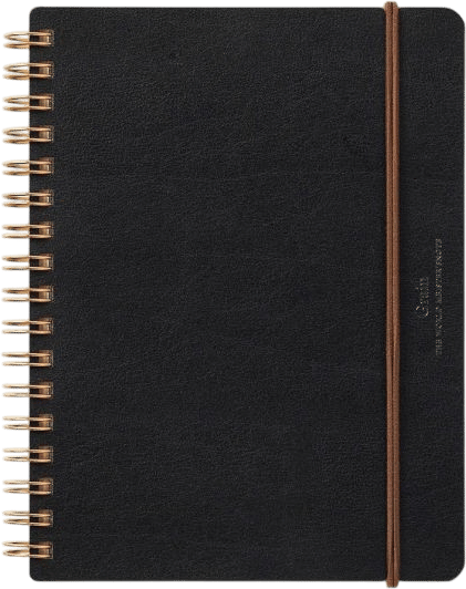 WM Ring Notebook B6 Variant Black