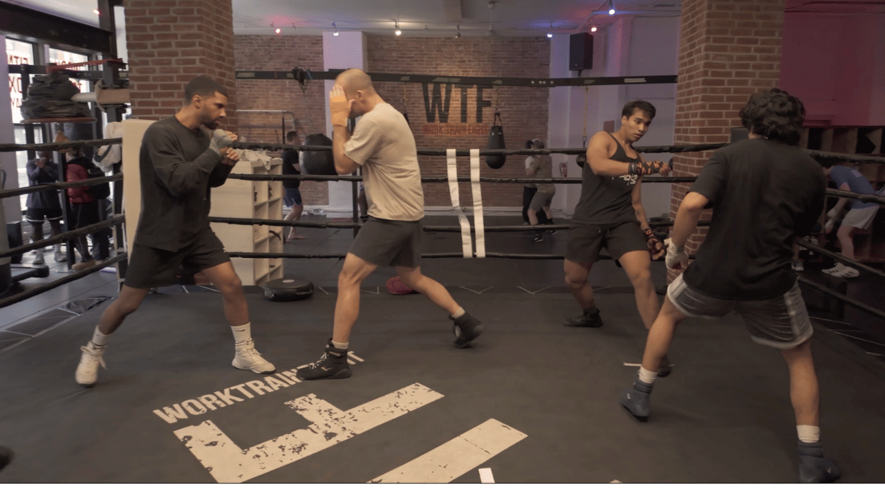 Work Train Fight gym in SoHo NYC