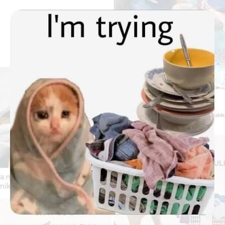 You're not messy you probably just need a basket!