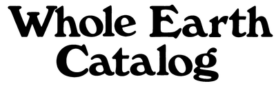 The (Searchable) Whole Earth Catalog