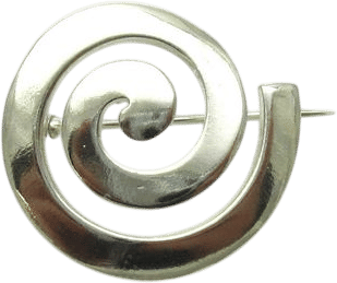 Sterling Silver Brooch 925
