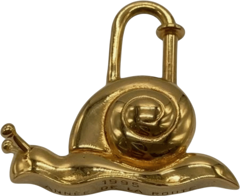 HERMES SNAIL KEYCHAIN