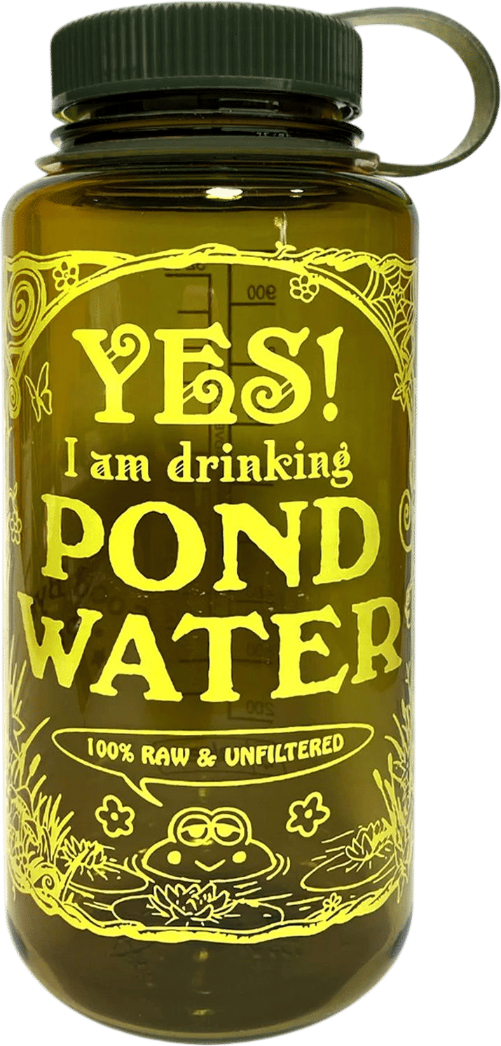 Ben Marcus' Pond Water Nalgene bottle