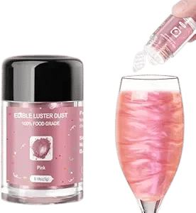 CRPTHE Pink Luster Dust Edible 5g