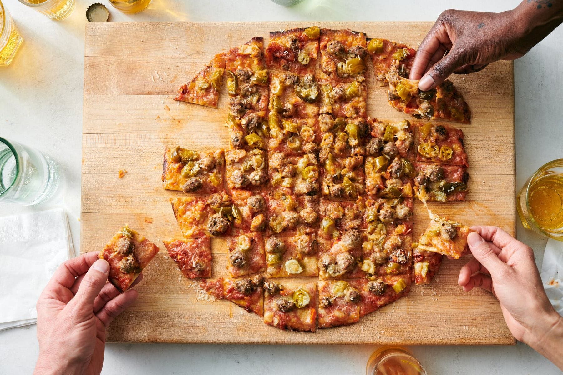 Chicago’s Tavern-style Pizza