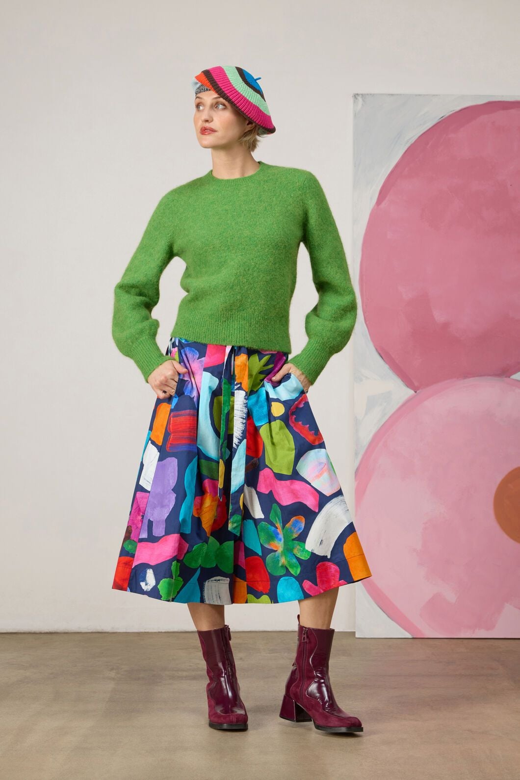 Gorman Jumble Cotton Skort