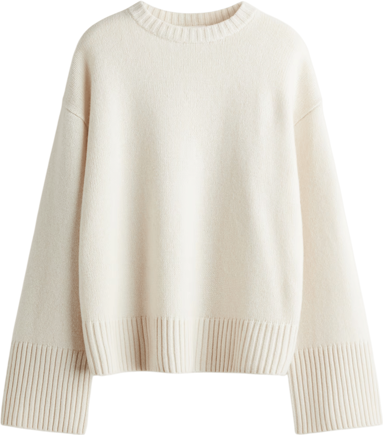 Women's Cream Cashmere-Blend Sweater | H&M US