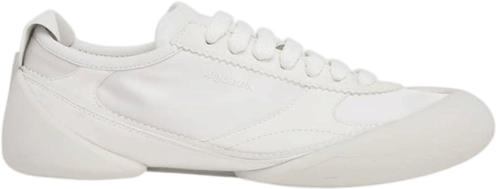 McQueen Flexion Leather Low-Top Sneakers
