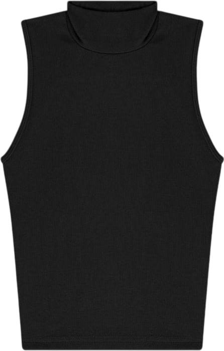 Talentless Womens Mock Neck Rib Tank