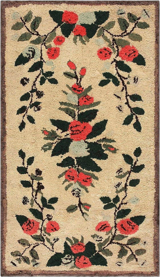 Antique American Hooked Rug